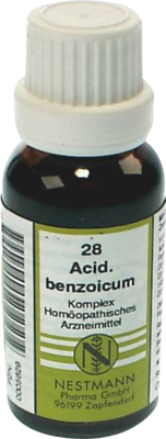ACIDUM BENZOICUM KOMPLEX Nr.28 Dilution