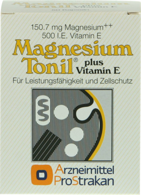 MAGNESIUM TONIL plus Vitamin E Kapseln