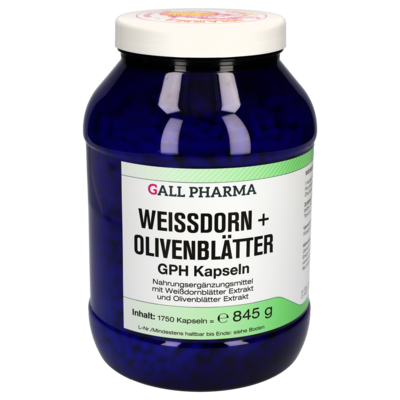 WEISSDORN+OLIVENBLÄTTER GPH Kapseln