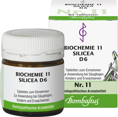 BIOCHEMIE 11 Silicea D 6 Tabletten