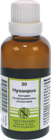 HYSSOPUS KOMPLEX Nr.30 Dilution