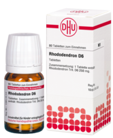 RHODODENDRON D 6 Tabletten
