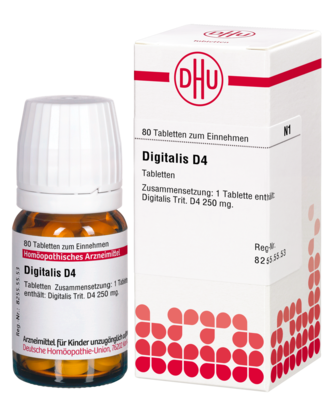 DIGITALIS D 4 Tabletten