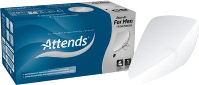 ATTENDS for men Shield 1 Box