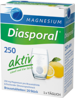 MAGNESIUM DIASPORAL 250 aktiv Brausetabletten