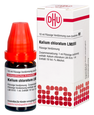 KALIUM CHLORATUM LM XVIII Dilution