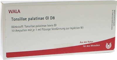 TONSILLAE palatinae GL D 8 Ampullen