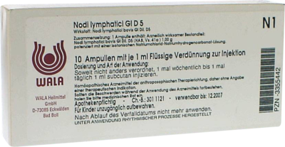 NODI lymphatici GL D 5 Ampullen