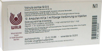 VALVULA aortae GL D 5 Ampullen