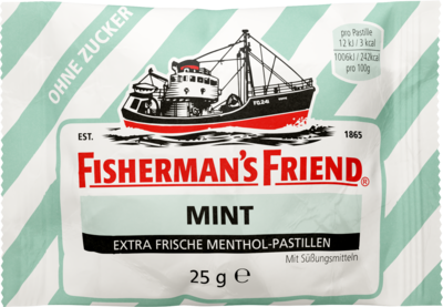 FISHERMANS FRIEND mint ohne Zucker Pastillen