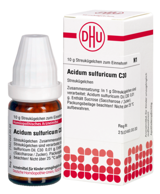 ACIDUM SULFURICUM C 30 Globuli