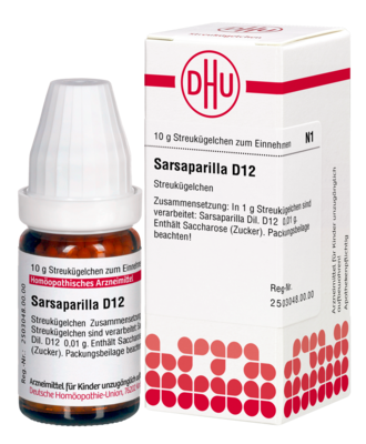 SARSAPARILLA D 12 Globuli