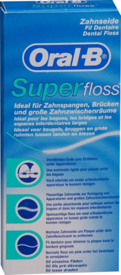 ORAL B Superfloss Zahnseidefäden