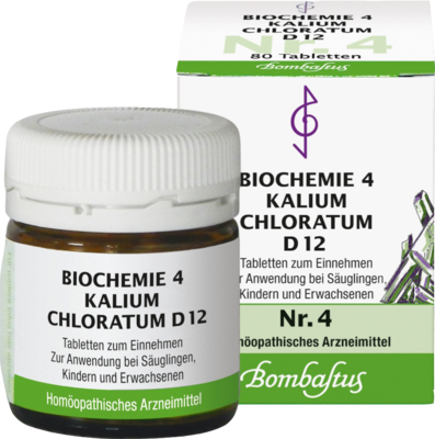 BIOCHEMIE 4 Kalium chloratum D 12 Tabletten