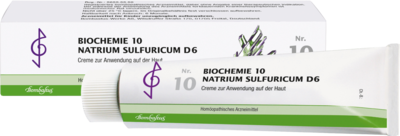 BIOCHEMIE 10 Natrium sulfuricum D 6 Creme
