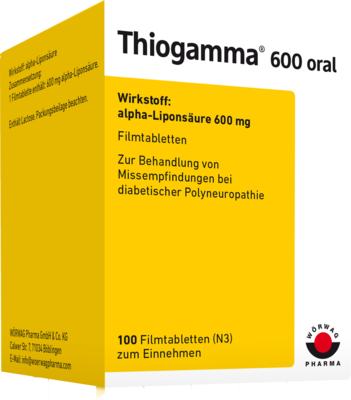 THIOGAMMA 600 oral Filmtabletten