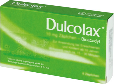 DULCOLAX 10 mg Zäpfchen