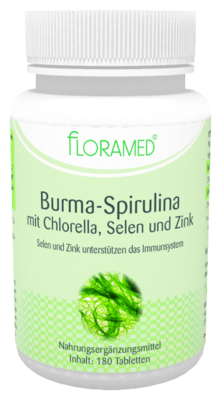 BURMA Spirulina m.Chlorella Selen+Zink Floramed
