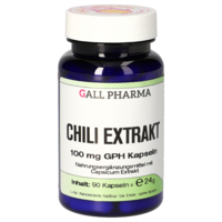 CHILI EXTRAKT 100 mg GPH Kapseln