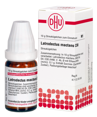 LATRODECTUS mactans C 30 Globuli