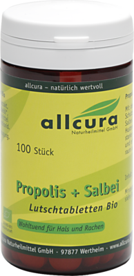 PROPOLIS SALBEI Lutschtabletten Bio