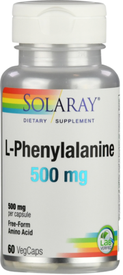 L-PHENYLALANIN 500 mg Solaray Kapseln