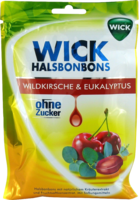 WICK Wildkirsche & Eukalyptus Bonbons o.Zucker