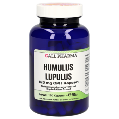 HUMULUS Lupulus 125 mg GPH Kapseln