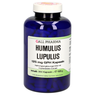 HUMULUS Lupulus 125 mg GPH Kapseln