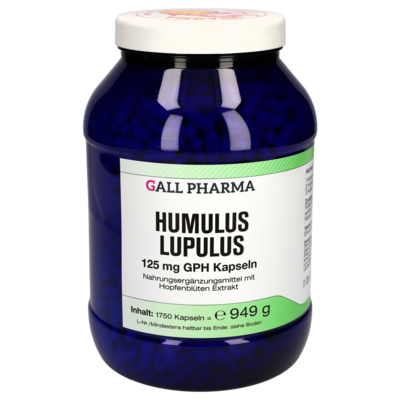 HUMULUS Lupulus 125 mg GPH Kapseln