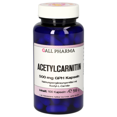 ACETYLCARNITIN 500 mg GPH Kapseln