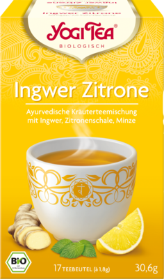 YOGI TEA Ingwer Zitrone Bio Filterbeutel