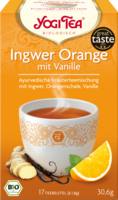 YOGI TEA Ingwer Orange mit Vanille Bio Filterbeut.