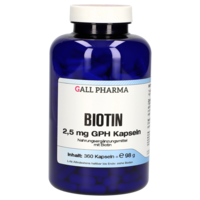 BIOTIN 2,5 mg GPH Kapseln