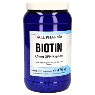 BIOTIN 2,5 mg GPH Kapseln