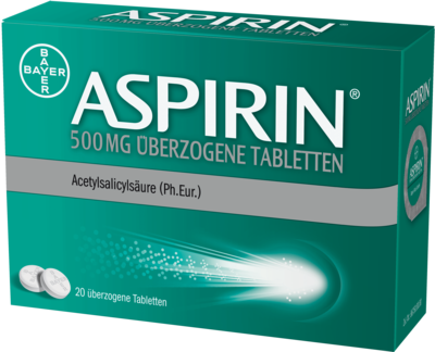 ASPIRIN 500 mg überzogene Tabletten