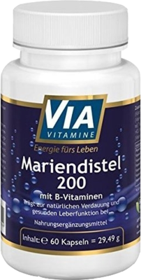 VIAVITAMINE Mariendistel 200 Kapseln