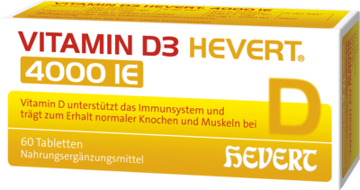 VITAMIN D3 HEVERT 4000 I.E. Tabletten