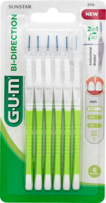 GUM BI-DIRECTION Interdentalb.0,7 mm grün