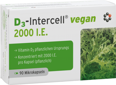 D3-INTERCELL vegan 2.000 I.E. Kapseln