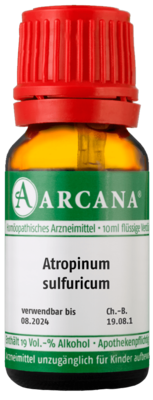 ATROPINUM SULFURICUM LM 3 Dilution