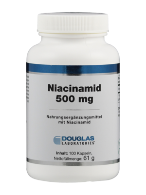 NIACINAMID B3 500 mg KLEAN LABS Kapseln