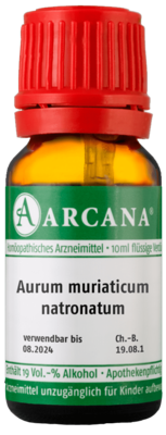 AURUM MURIATICUM NATRONATUM LM 500 Dilution