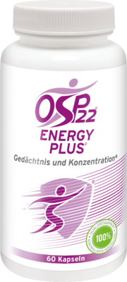 OSP22 Energy plus Gedächtnis u.Konzentration Kaps.