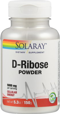 D-RIBOSE Solaray Pulver
