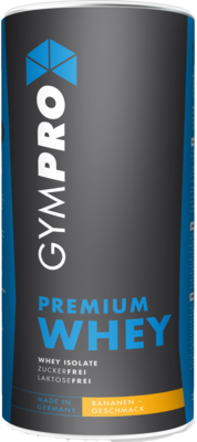 GYMPRO Premium Whey Banane Pulver