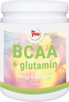 FOR YOU BCAA+glutamin Energy & Recovery Zitrone