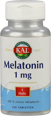 MELATONIN 1 mg KAL Tabletten