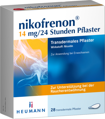 NIKOFRENON 14 mg/24 Stunden Pflaster transdermal