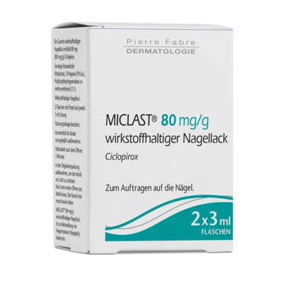 MICLAST 80 mg/g wirkstoffhaltiger Nagellack